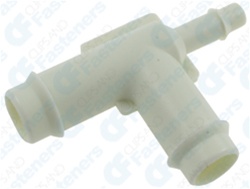 Nylon Tee Connector 3/16 X 3/8 X 3/8