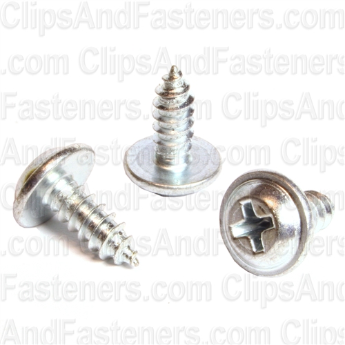 Phillips Flat Top Washer Head Tap Screw #10 X 1/2