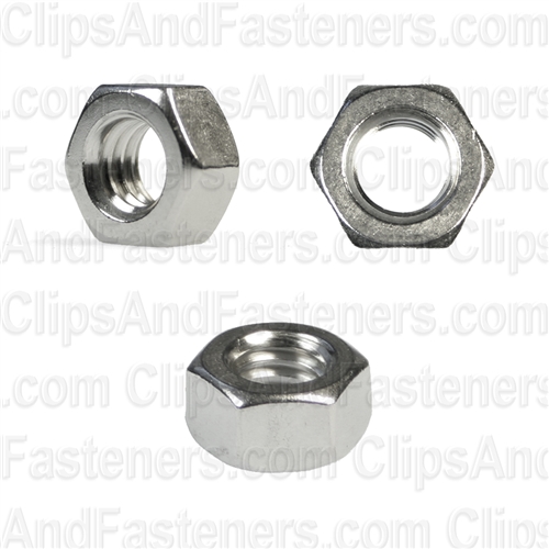 5/16-18 Hex Nuts 18-8 Stainless Steel