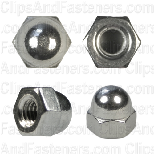 8-32 Acorn Nut 18-8 Stainless Steel