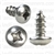 12 X 1/2 Phillips Pan Head Tap Screw 18-8