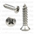 12 X 1 Phil Oval Hd Tap Screw 18-8