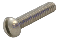 6-32 X 1/4 Sltd Rd.Hd.Mach Screw 18-8