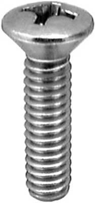 1/4-20X1 Phil.Oval Hd.Mach Screw 18-8