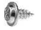 #8 X 3/8" Phillips Flat Top Screw 13/32" Washer Head