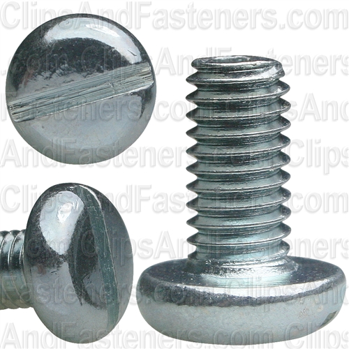 Metric Pan Head Machine Screw 6X12 mm