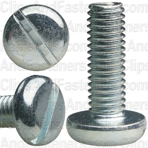 Metric Pan Head Machine Screw 6X18 mm