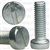 M6-1.00 X 20mm Slotted Flat Fillister Head Machine Screws