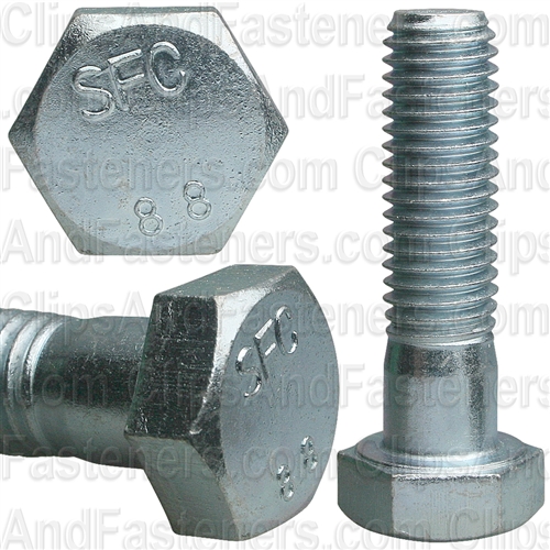 Din 931 Cap Screw 12 X 45 mm Zinc