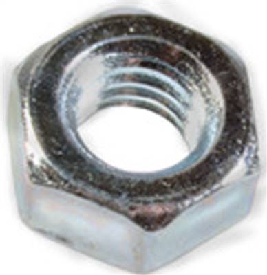 6mm-1.0 Din 934 Hex Nut - Zinc