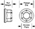 1/2-20 Sae Flange Locknutphos & Oil