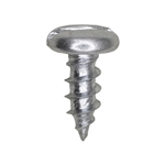 #10 X 1/2" Zinc Slotted Pan Head Tapping Screws