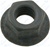 M8-1.25 Metric Spin Lock Nuts With Serrations 19mm Flange