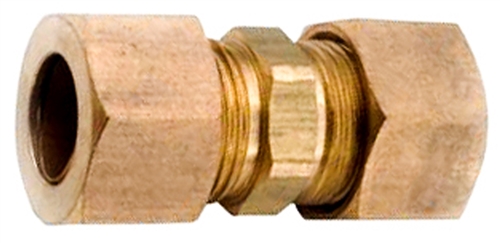 Brass Compression Union 3/16 Tube Size
