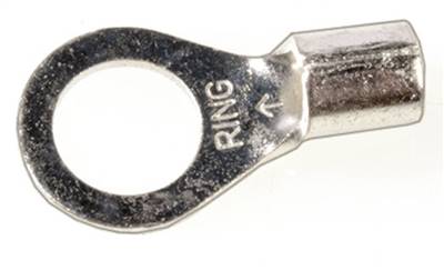 8 Ga.3/8 Stud Ring Terminal Non-Insul.