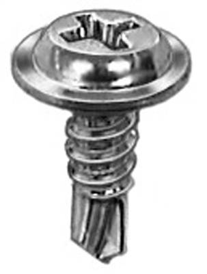 #8 X 1/2 Phillips Washer Head Teks Tapping Screws
