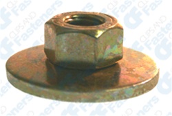 M6-1.0 Free Spinning Washer Nut 24mm Od