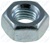 Gr 5 Hex Nut 1/4-28 Sae Zinc