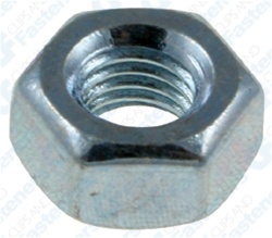 Gr 5 Hex Nut 1/4-28 Sae Zinc