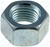 Gr 5 Hex Nut 3/8-24 Sae Zinc