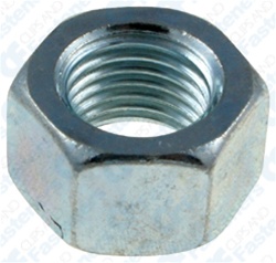 Gr 5 Hex Nut 3/8-24 Sae Zinc