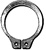 2-1/8" Basic External Retaining Ring Zinc