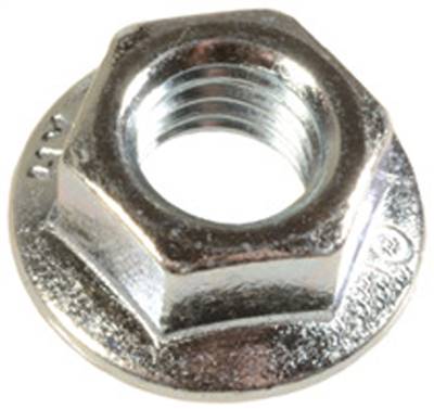 M8-1.25 Metric Spin Lock Nuts With Serrations 17mm Flange