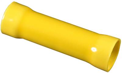 Vinyl Insulated Butt Connector 4 Ga Yellow