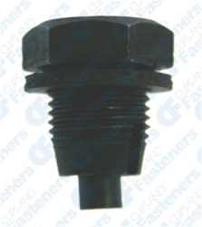 Magnetic Drain Plug 1/2" Triple Oversize W/Gskt