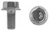 Jis Hex Flange Bolt M10-1.25 X 16mm Zinc