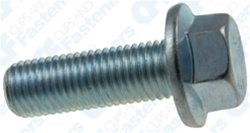 Jis Hex Flange Bolt M10-1.25 X 30mm Zinc