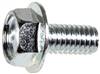 M6-1.0 X 12mm J.I.S. Small Head Hex Flange Bolts Zinc