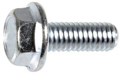 Hex Flange License Plate Screw M6-1.0 X 16mm