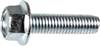 Jis Hex Flange Bolt M8-1.25 X 30mm Zinc