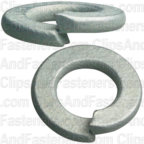 6mm DIN 127 Metric Lock Washers - Zinc