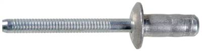 Avex Blind Rivet 1/4"Dia. Grip: Up To 11/32"