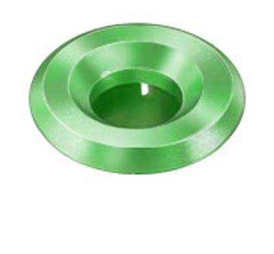 Ford Nylon Tubular Nut (Green) 3/8 Hole Size