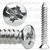 Phillips Oval Tap Screw 8 X 1-1/8 #6 Head