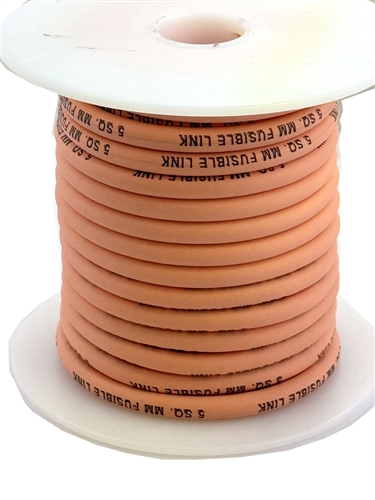 Fusible Link Wire 10 Gauge 25 Ft Length Rust