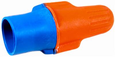 Wing Wire Connector Orange/Blue