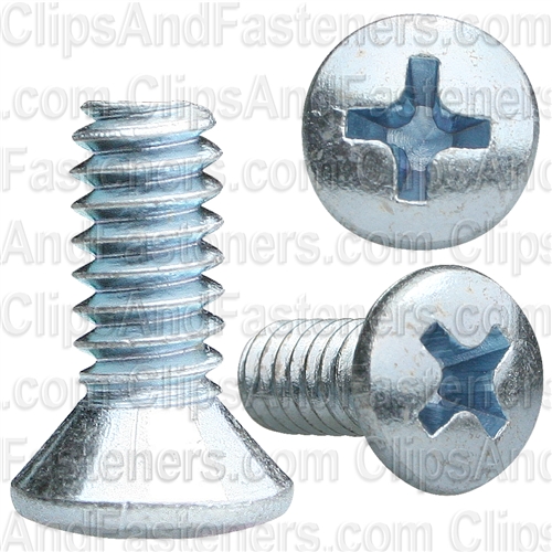 Phillips Oval Head Machine Screw 10-24 X 1/2 Zinc