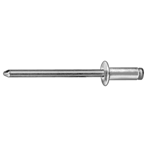 Panl Blind Aluminum Rivet 5/32 Dia 3/16-1/4 Grip