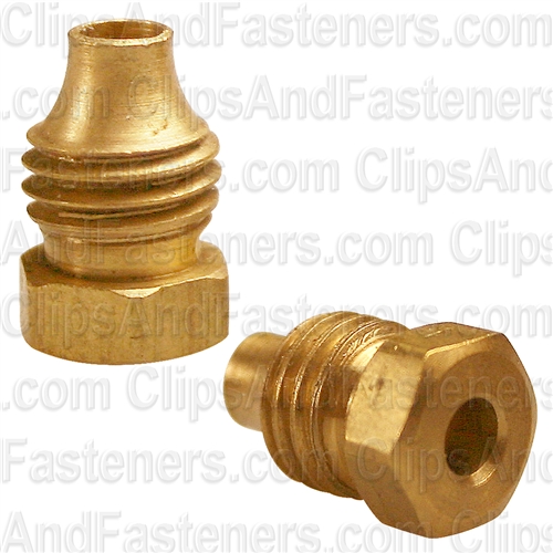 Brass Nut 1/8 Tube Size