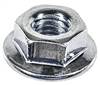 Hex Flange Nut M5-.8 Zinc Plated