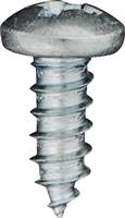 Phillips Pan Head Tap Screw 6 X 3/8 Zinc Ab