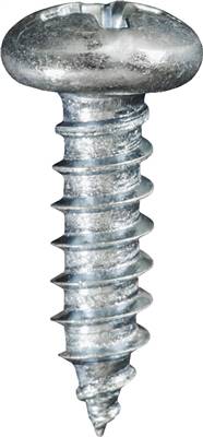 Phillips Pan Head Tap Screw #6 X 1/2 Zinc