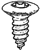 Chrysler Specialty Screw M6.3-1.81 X 16mm