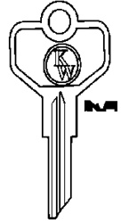 Kenworth Key Blank Groove: #3 - B&S 320734