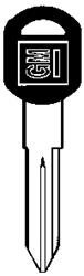 GM Key Blank Groove #75 - B&S 595936,597500