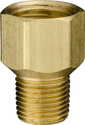 Brass Male Connector 5/16 Tube Size 1/8 Thread